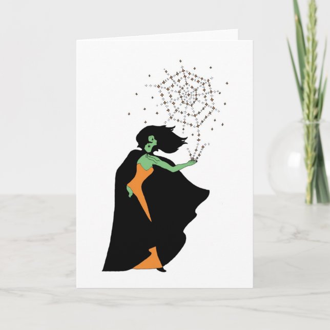 Carte Magie de Halloween (Devant)