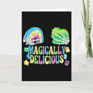 Carte Magiquement délicieux sein de trèfle St Patrick