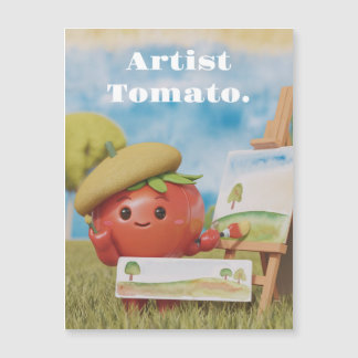 carte magnatique tomate mignonne