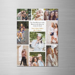 Carte Magnet de collage d'amis personnalisés<br><div class="desc">Carte magnétique photo collage d'amitié pour vos meilleurs amis au lycée ou à l'université. Ajoutez 9 de vos photos d'amis préférées et commandez cet aimant pour vos besties. Un grand cadeau d'amitié de fin d'études 2024.</div>