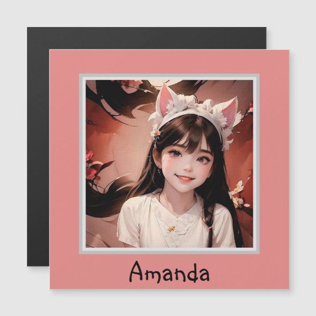 Carte magnétique (Devant / Derrière)