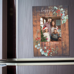 Carte magnétique Botanique Rustique Cherry Wood Ho