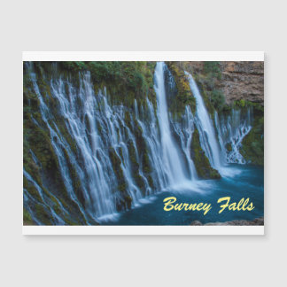 Carte magnétique Burney Falls