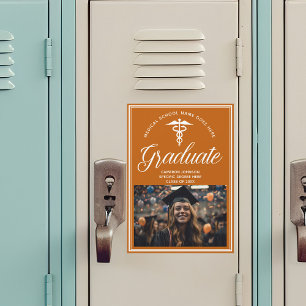 Carte magnétique de la photo de l'école Médicale d