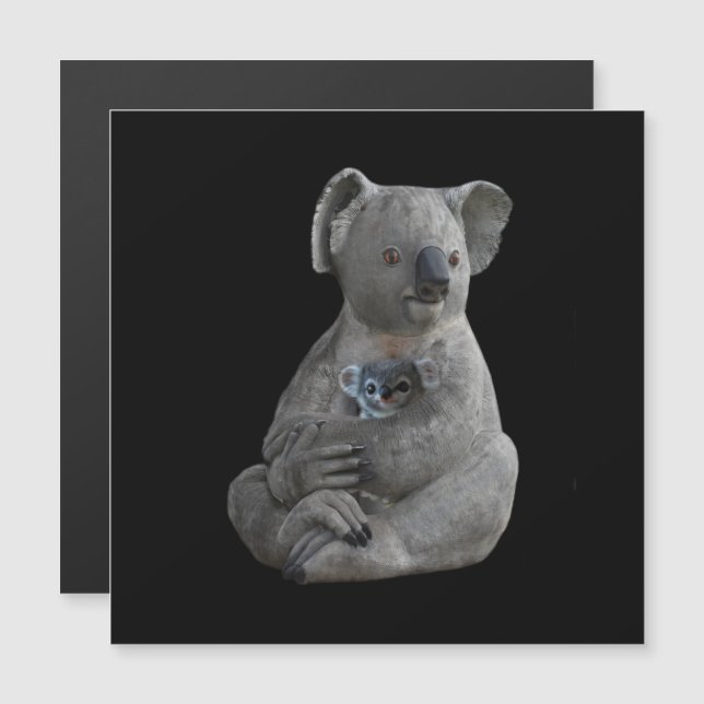 Carte magnétique de l'embellissement d'une mère (Devant / Derrière)