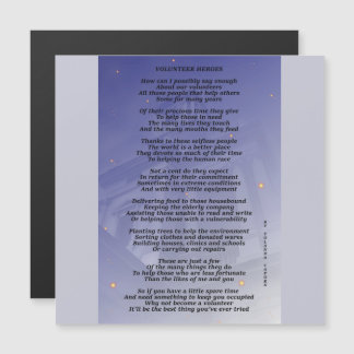 Carte magnétique des héros bénévoles
