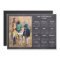 Carte magnétique du calendrier photo personnalisé 