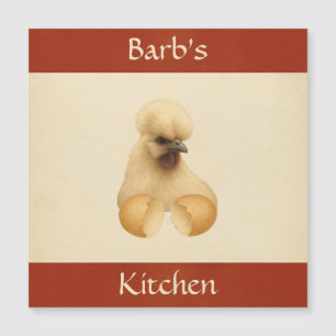 Carte magnétique du réfrigérateur de poulets de Si