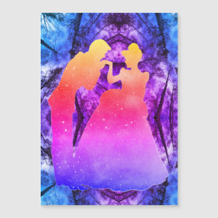 Carte magnétique fine Amour