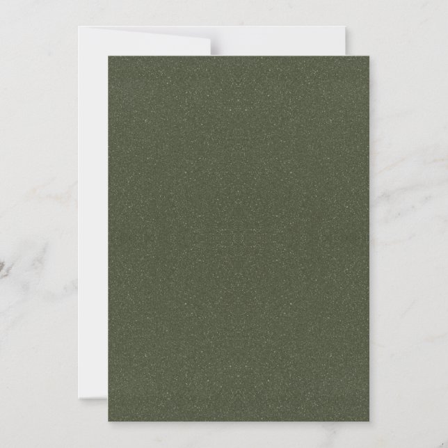 Carte magnétique fine verte mousse texturée – Pers (Recto)