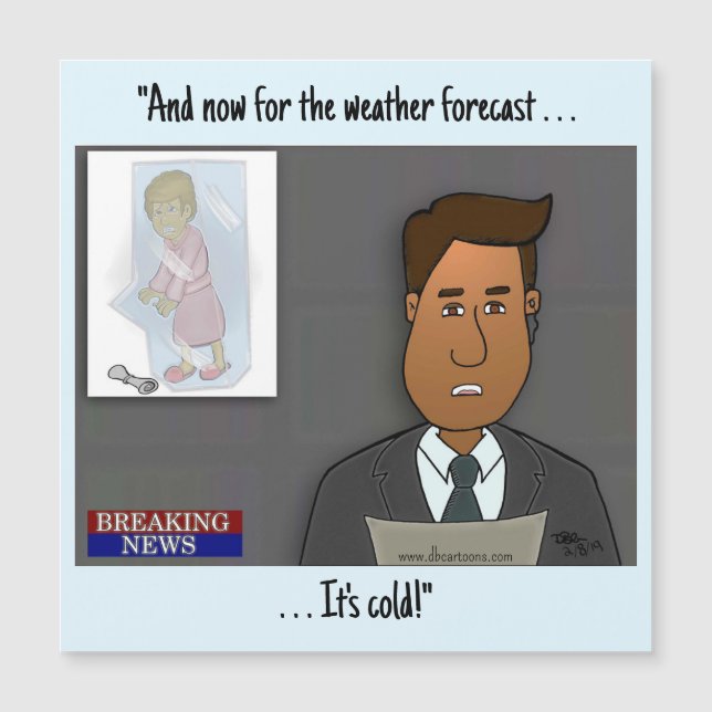 Carte magnétique Frigide (Devant)