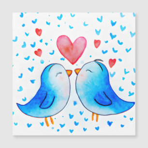 Carte magnétique Inséparable Valentine