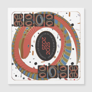 Carte magnétique Mah Jongg Snake 2025