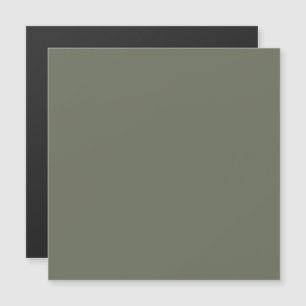 Carte Magnétique Mince Personnalisée Vert Mousse F