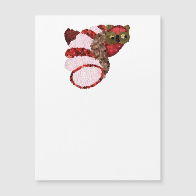 Carte magnétique Owl (Devant)