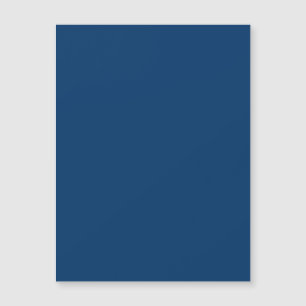 Carte Magnétique Personnalisée Bleu Minuit – Éléga