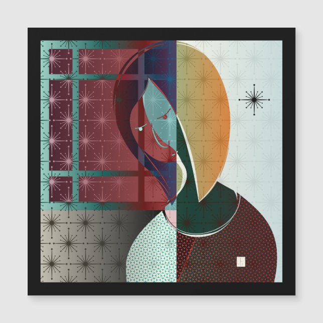 Carte magnétique pour femme Daydream (Devant)