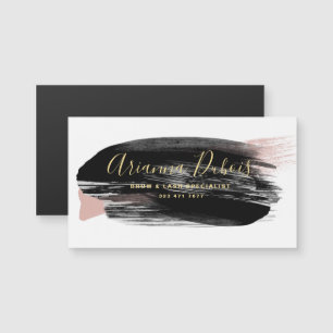 Carte magnétique professionnelle Black Blush Gold