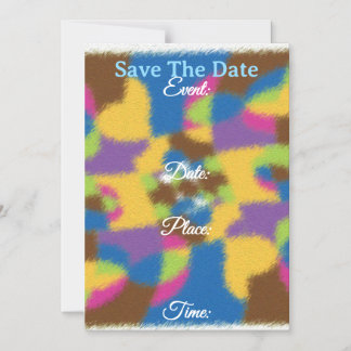 Carte Magnétique "Sauvez la Date"