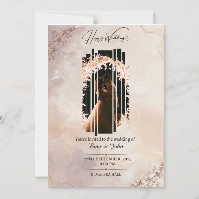 Carte magnétique, Taille : 5" x 7", Enveloppes : B (Recto)