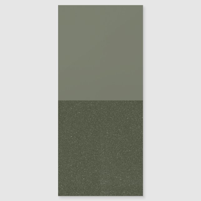 Carte Magnétique Texturée Bicolore Vert Mousse – P (Devant)