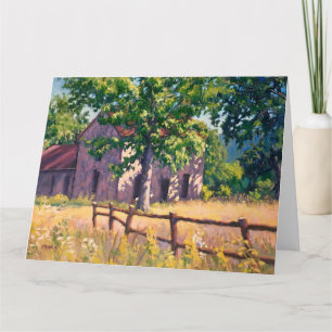 Carte Magnifique ferme d'automne en Illinois