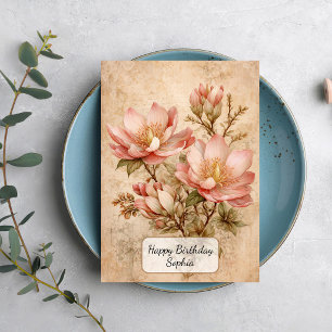Carte Magnolia Vintage