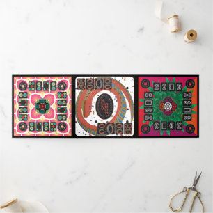 Carte Mah Jongg 2025 triplée