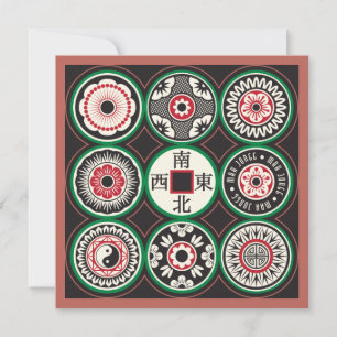 Carte Mah Jongg One Doin Plat Card