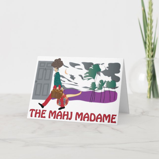 Carte Mah Jongg The Mahj Madame Card (Devant)