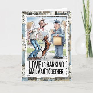 Carte Mail Carrier Humor Card