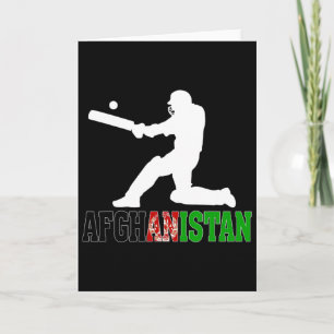 Carte Maillot de fan de cricket afghan 2025 Cricket afgh