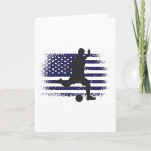 Carte Maillot de footballeur de la sélection américaine