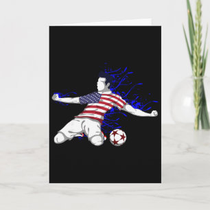 Carte Maillot de l'équipe nationale de soccer des États-