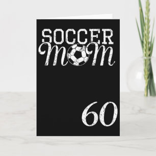 Carte Maillot de maman de foot Numéro 60 Joueur préféré