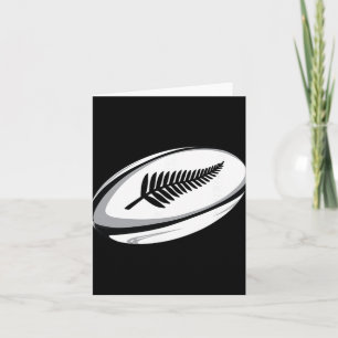 Carte Maillot de rugby de Nouvelle-Zélande 