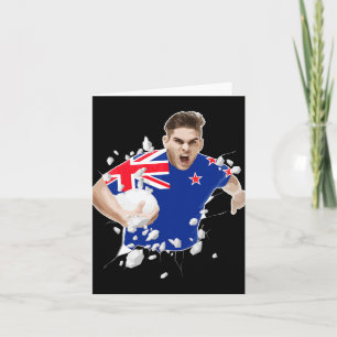 Carte Maillot de rugby de Nouvelle-Zélande 2021 Nouvelle