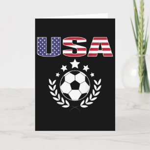 Carte Maillot de supporters de football américain fiers 