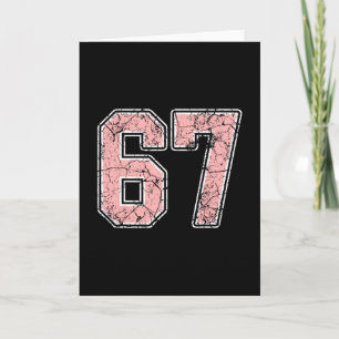 Carte Maillot Joueur Numéro 67 Rose Et Blanc Uniforme #6