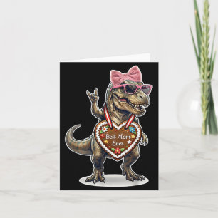 Carte Main de roche T Rex Meilleure maman de tous les te