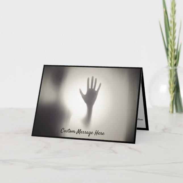 Carte Main fantomatique paranormale surnaturelle (Devant)