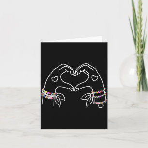 Carte Mains de cœur taylor prénom fille anniversaire drô