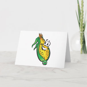 Carte maïs joyeux sur la côte