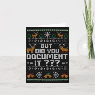 Carte Mais Ne L'avez-Vous Pas Fait Noël Sale, Humour Drô