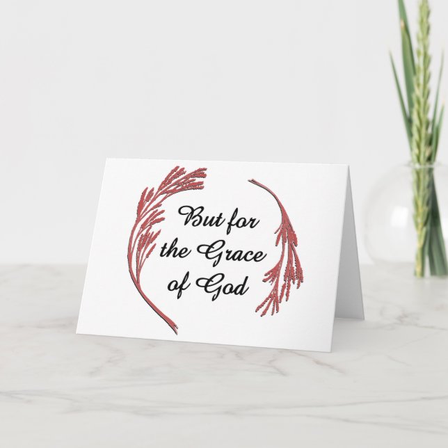 Carte Mais pour la grâce de Dieu (Devant)