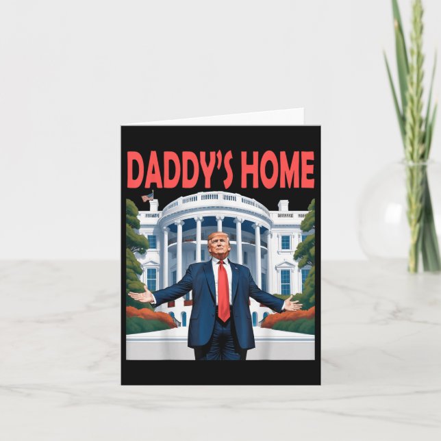 Carte Maison Blanche de Trump Daddy (Devant)