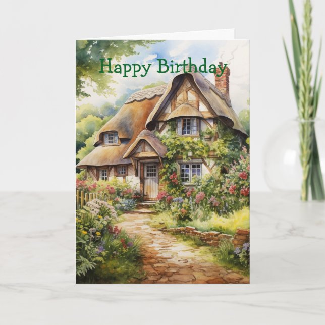 Carte Maison de campagne anglaise (Devant)