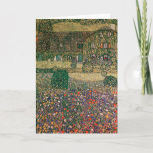 Carte Maison de campagne par l'Attersee, c.1914