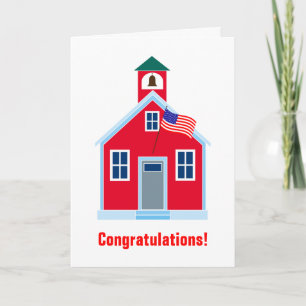 Carte Maison de l'école rouge