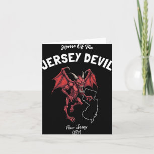Carte Maison du Diable du Jersey New Jersey Usa Cryptide